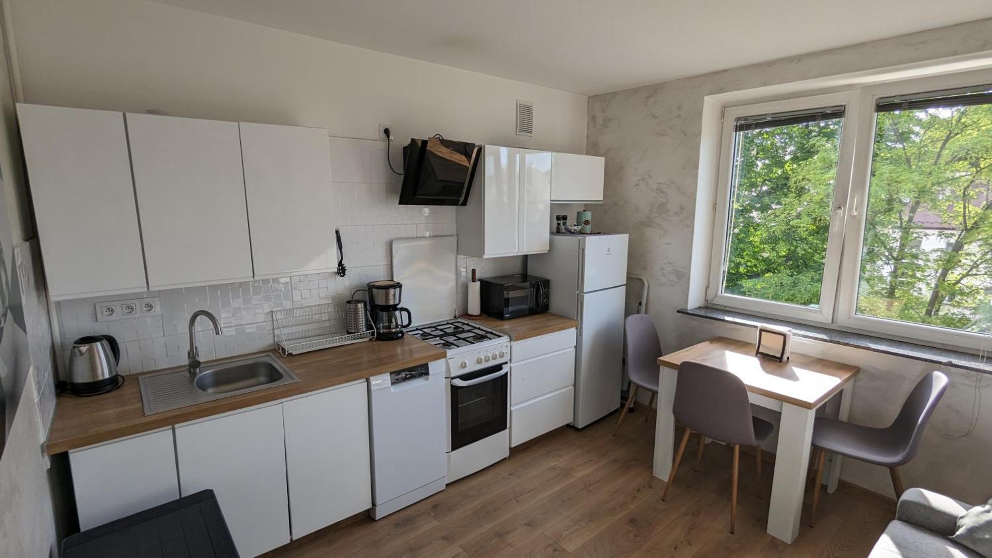 Kalwaryjska Spot Apartment In A Good Location Krakow Bagian luar foto
